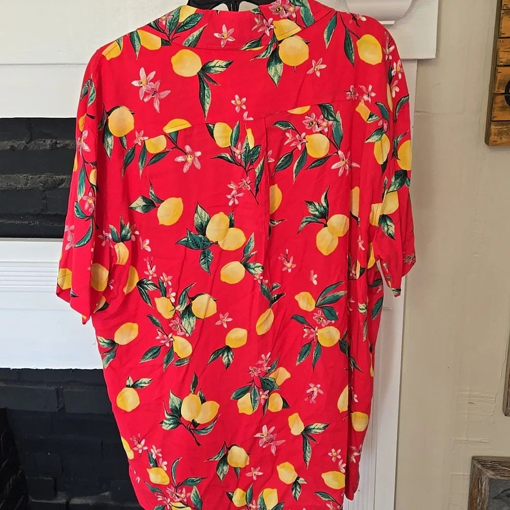Original Use Lemon Print Shirt - Picture 9 of 9